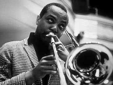 Picture of trombonist JJ Johnson