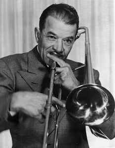 Picture of trombonist Kid Ory